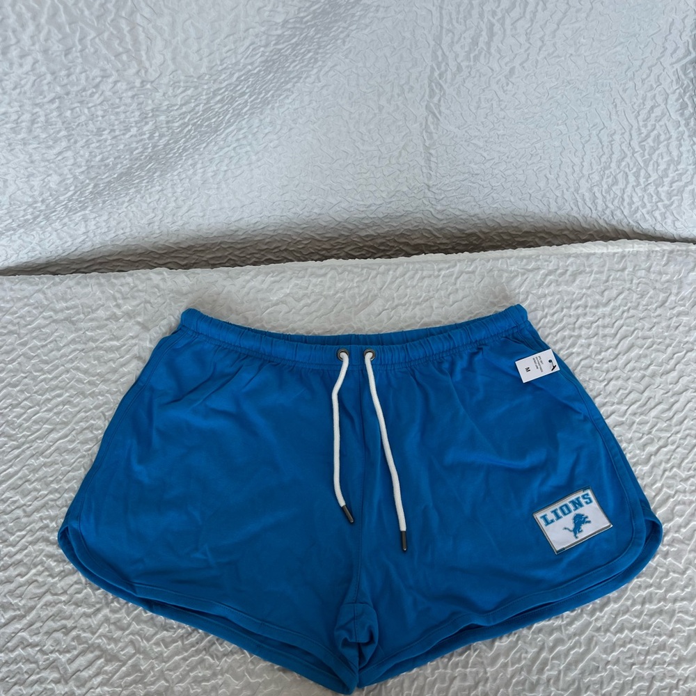 NWT Erin Andrews Detroit Lions Shorts